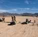 U.S. Marines set up a helicopter expeditionary fueling system