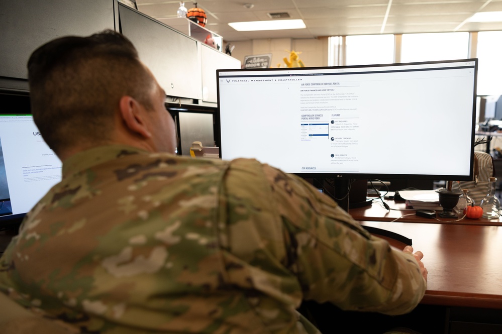 JBER Airman uses CPS Portal