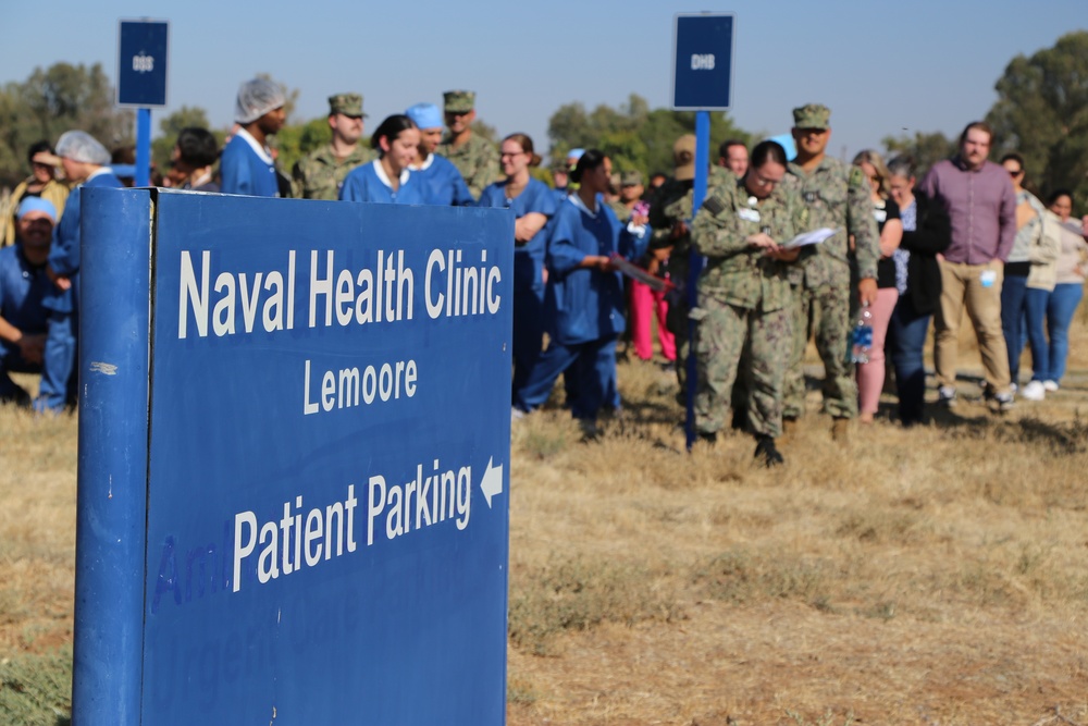 Naval Health Clinic Lemoore participates in The Great ShakeOut