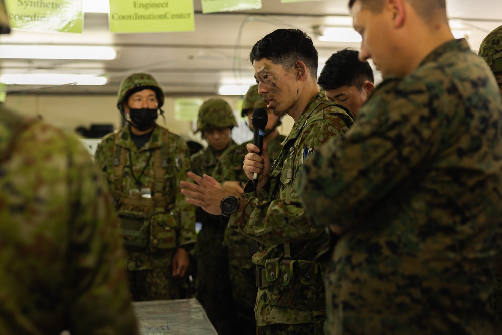 Resolute Dragon 23 FTX Hijyudai Bilateral Coordination Center Operations