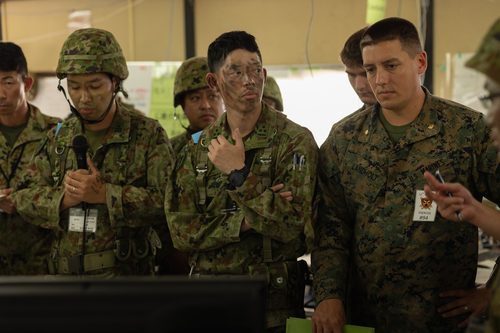 Resolute Dragon 23 FTX Hijyudai Bilateral Coordination Center Operations