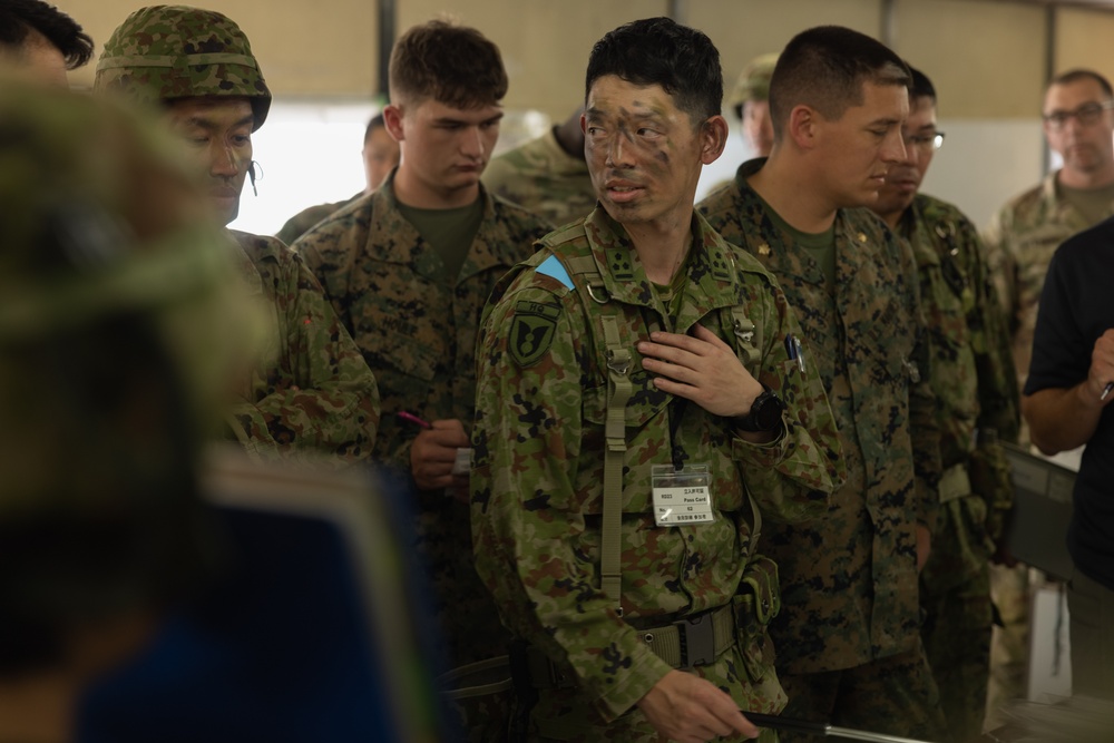 Resolute Dragon 23 FTX Hijyudai Bilateral Coordination Center Operations