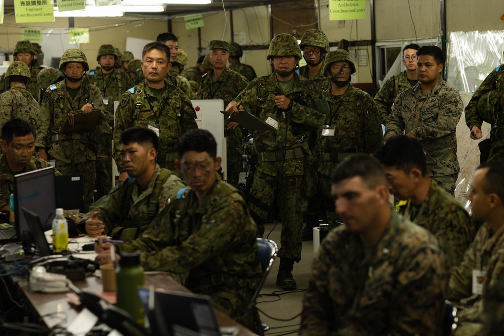 Resolute Dragon 23 FTX Hijyudai Bilateral Coordination Center Operations