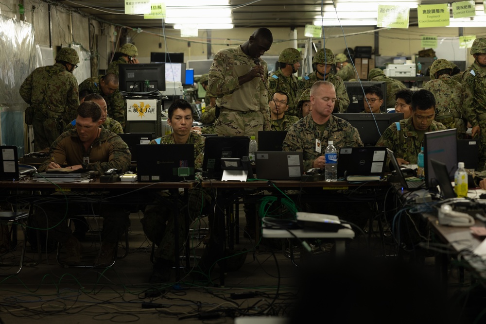 Resolute Dragon 23 FTX Hijyudai Bilateral Coordination Center Operations