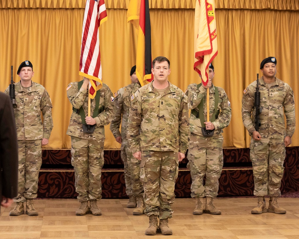 USAG Rheinland-Pfalz welcomes new CSM during Assumption of Responsibilities ceremony