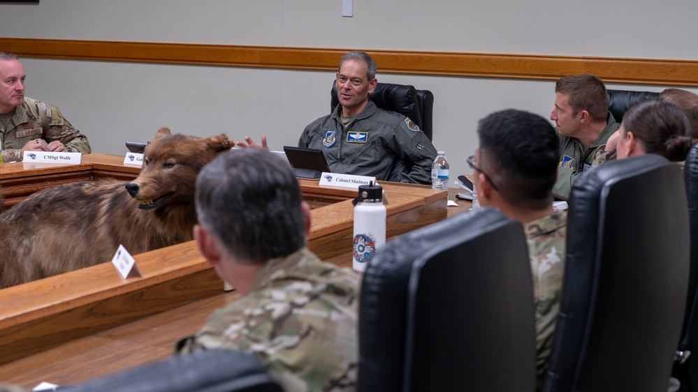 PACAF command team visits theater’s readiness experts, get pulse of the Pack