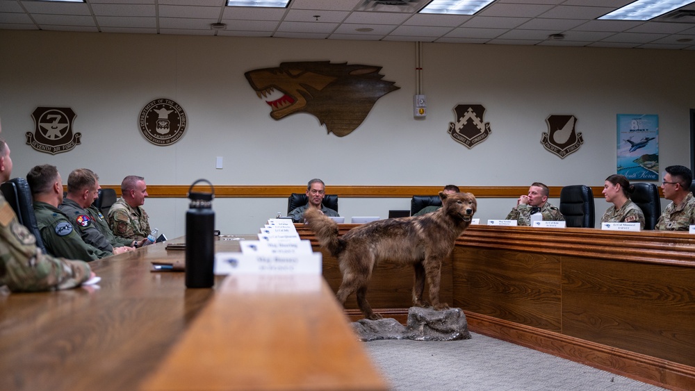 PACAF command team visits theater’s readiness experts, get pulse of the Pack