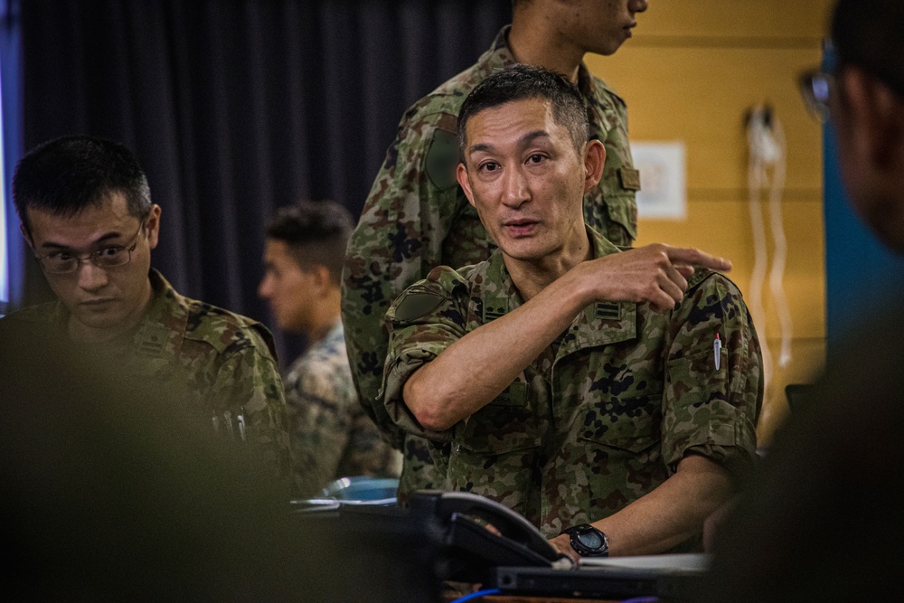 Resolute Dragon 23 FTX |III MEF, JGSDF Stand up the Bilateral Coordination Center