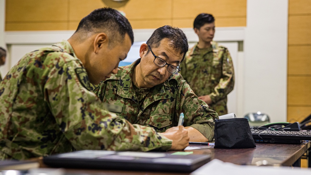 Resolute Dragon 23 FTX |III MEF, JGSDF Stand up the Bilateral Coordination Center