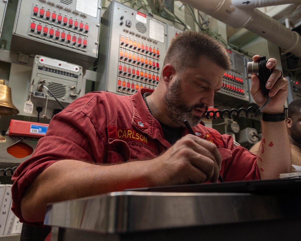 USS Bataan Sailors Conduct General Quarters