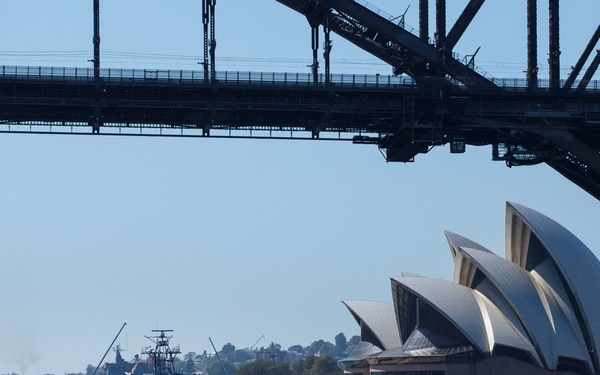 Unmanned Surface Vessel Division Arrives in Sydney