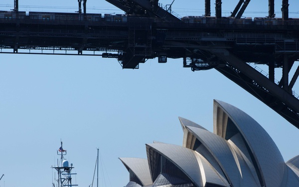 Unmanned Surface Vessel Division One Arrives in Sydney Harbor