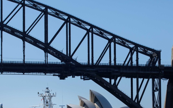 Unmanned Surface Vessel Division One Arrives in Sydney Harbor