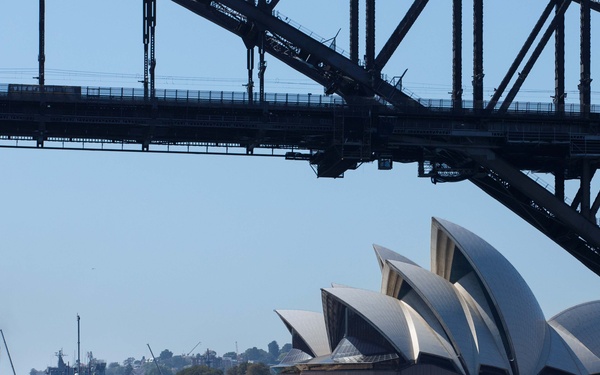 Unmanned Surface Vessel Division One Arrives in Sydney Harbor