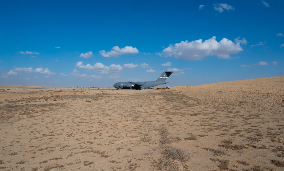 U.S. Air Force Airmen supply Israel with missile defense