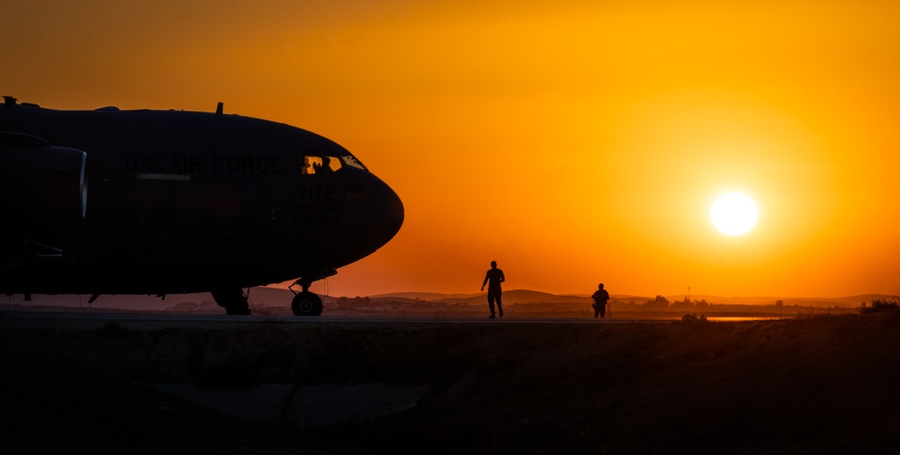 U.S. Air Force Airmen supply Israel with missile defense