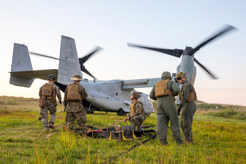 Resolute Dragon 23 | 1st MAW, 3rd MAW conduct FARP on Camp Jumonjibaru