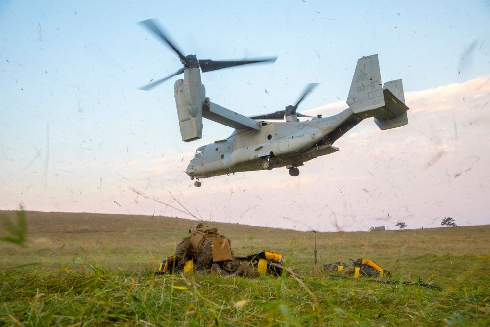 Resolute Dragon 23 | 1st MAW, 3rd MAW conduct FARP on Camp Jumonjibaru