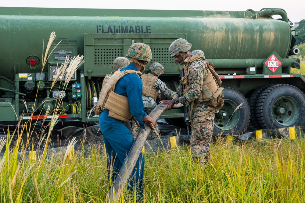 Resolute Dragon 23 | 1st MAW, 3rd MAW conduct FARP on Camp Jumonjibaru