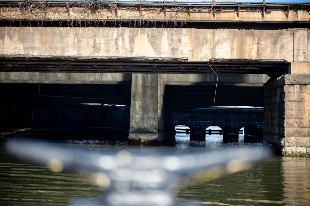 D.C. Drift Team Maintains Waterways and Century-Old Tidal Basin Gates