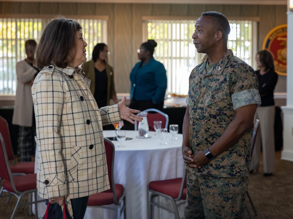 Deputy Assistant Secretary of Defense for Military Community and Family Tours Marine Corps Base Quantico Facilities