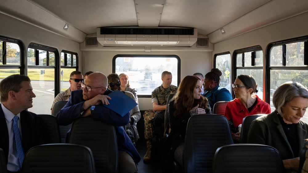 Deputy Assistant Secretary of Defense for Military Community and Family Tours Marine Corps Base Quantico Facilities