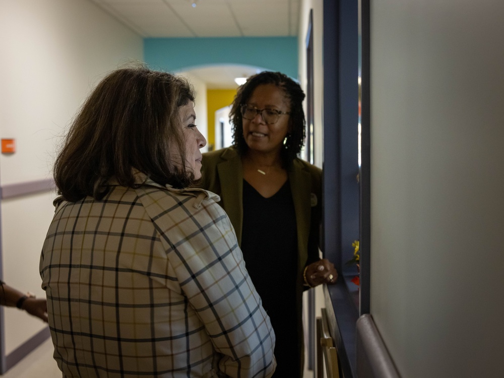 Deputy Assistant Secretary of Defense for Military Community and Family Tours Marine Corps Base Quantico Facilities