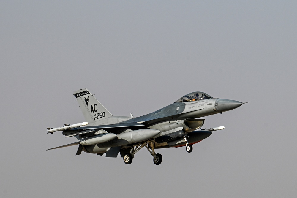 New F-16 Squadron arrives, bolstering U.S. defense posture in the Middle East