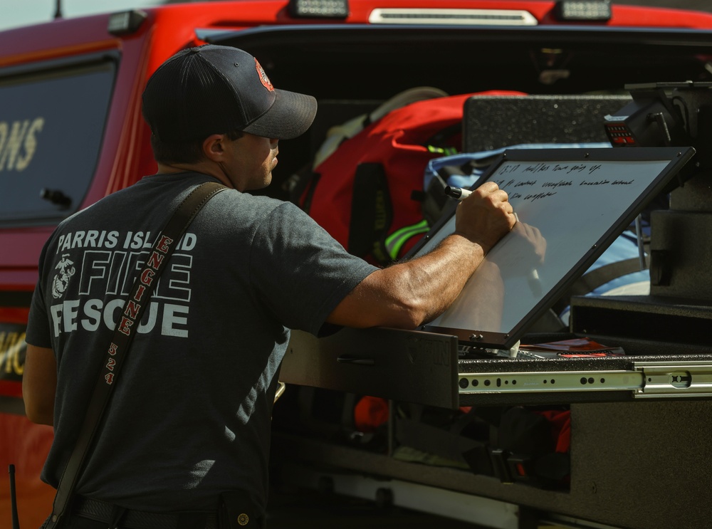 High-Angle Rescue Drill