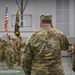 Task Force Marshall Conducts Casing of the Colors Ceremony