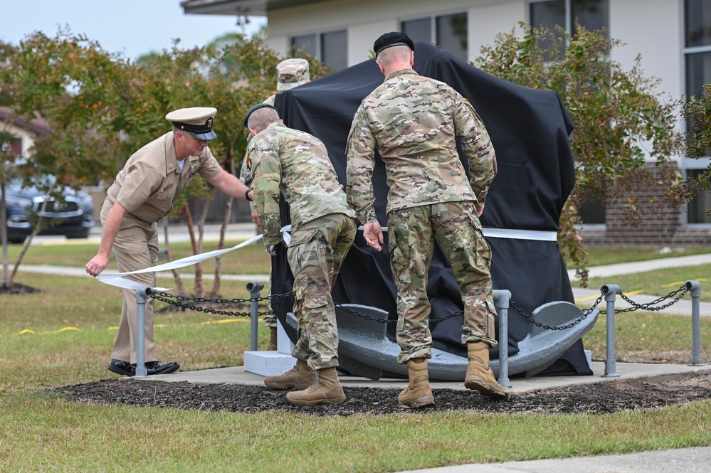 Task Force Marshall Conducts Monument Dedication Ceremony