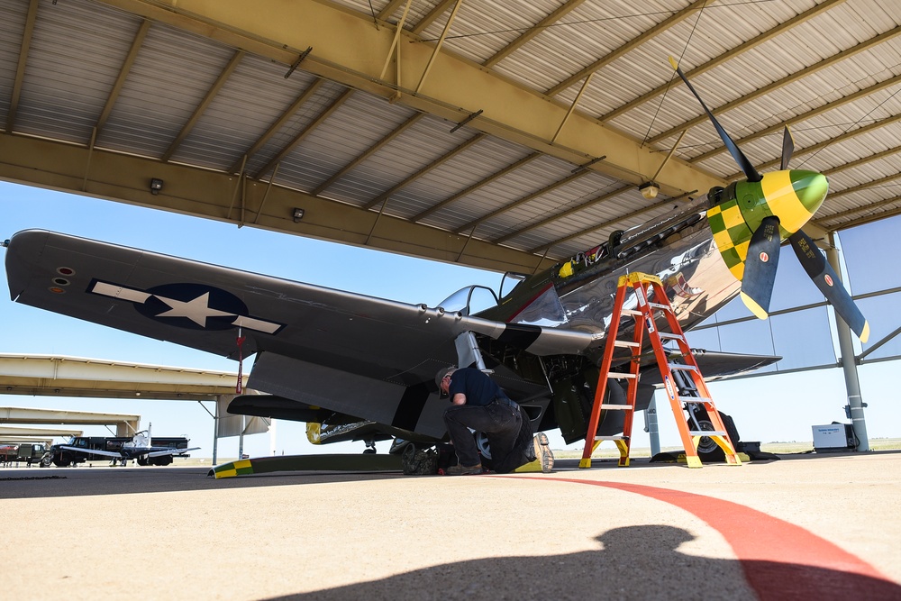 P-51 Flight and Skydiving Highlight 97th FTS Anniversary Celebration