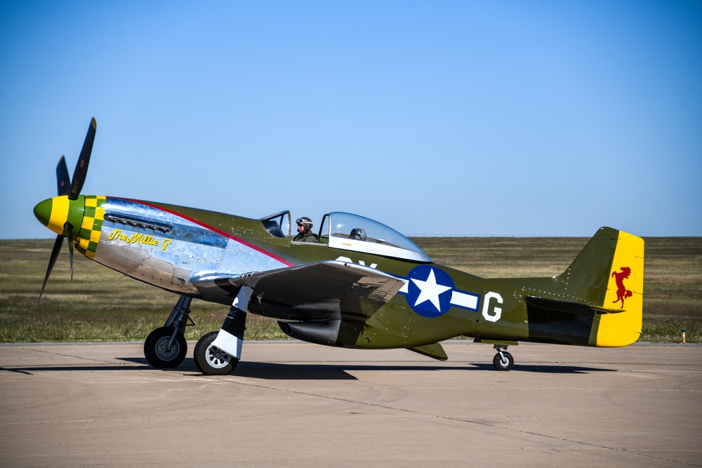 P-51 Flight and Skydiving Highlight 97th FTS Anniversary Celebration