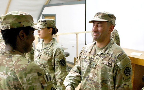 CHICAGO-BASED UNIT CONDUCTS OVERSEAS PATCHING CEREMONY