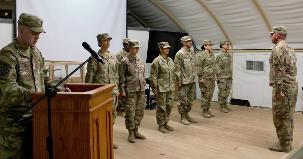 CHICAGO-BASED UNIT CONDUCTS OVERSEAS PATCHING CEREMONY