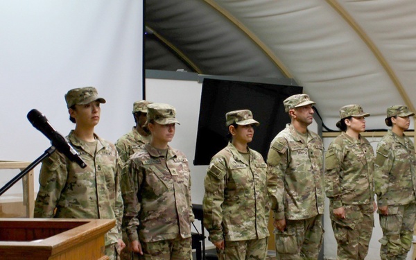 CHICAGO-BASED UNIT CONDUCTS OVERSEAS PATCHING CEREMONY