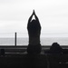 Yoga is taught on board USS Abraham Lincoln