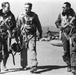 USAF pilots following air strike against Communist forces in Korea