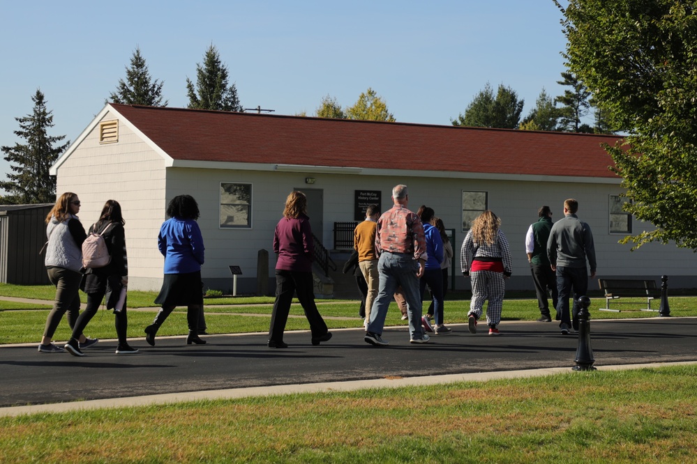 Fort McCoy DFMWR holds special October visit on post for sponsors