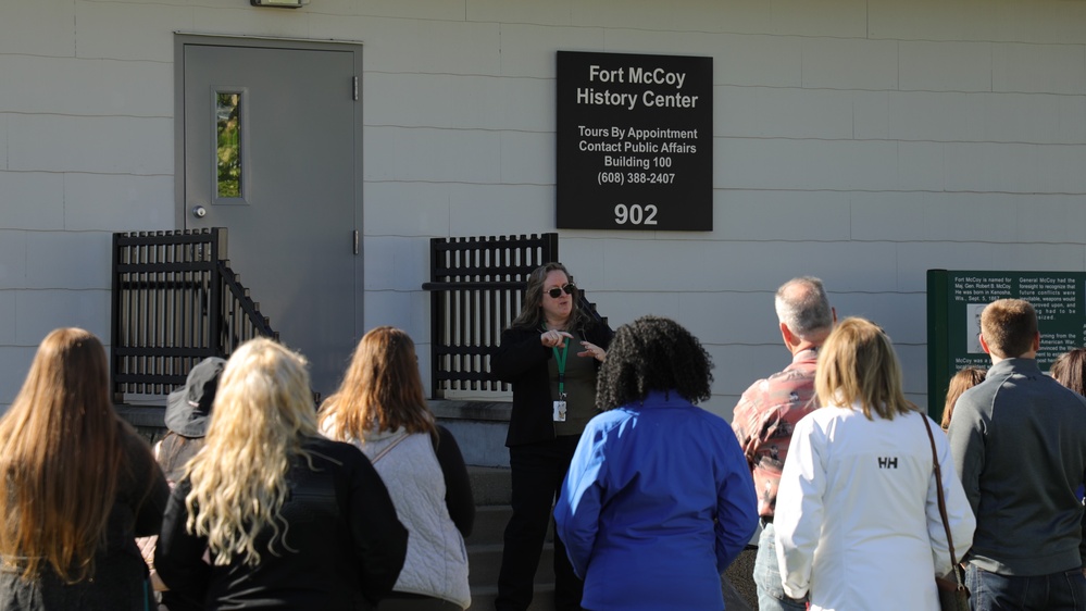 Fort McCoy DFMWR holds special October visit on post for sponsors