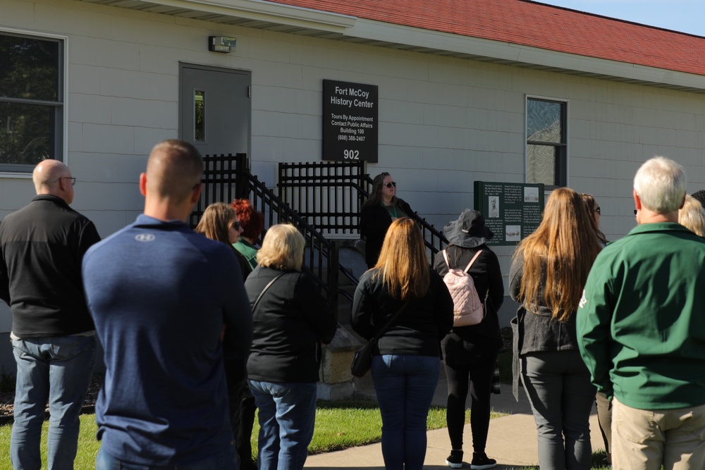 Fort McCoy DFMWR holds special October visit on post for sponsors