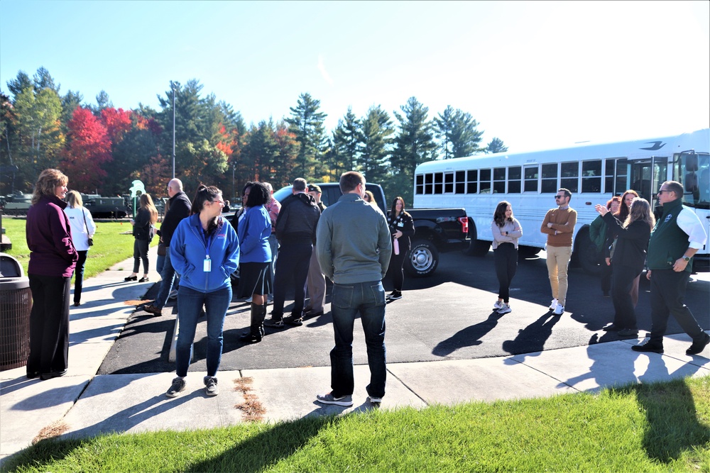 Fort McCoy DFMWR holds special October visit on post for sponsors