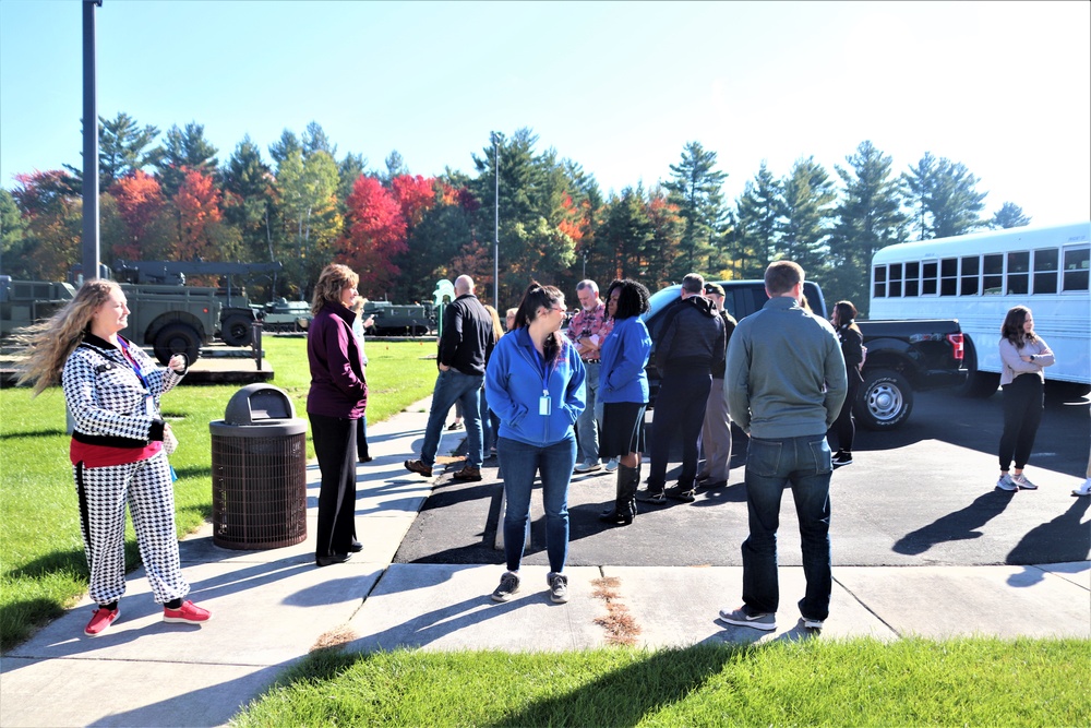 Fort McCoy DFMWR holds special October visit on post for sponsors