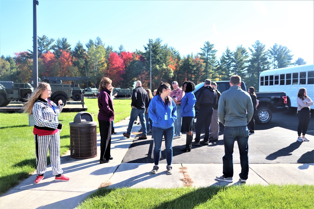 Fort McCoy DFMWR holds special October visit on post for sponsors