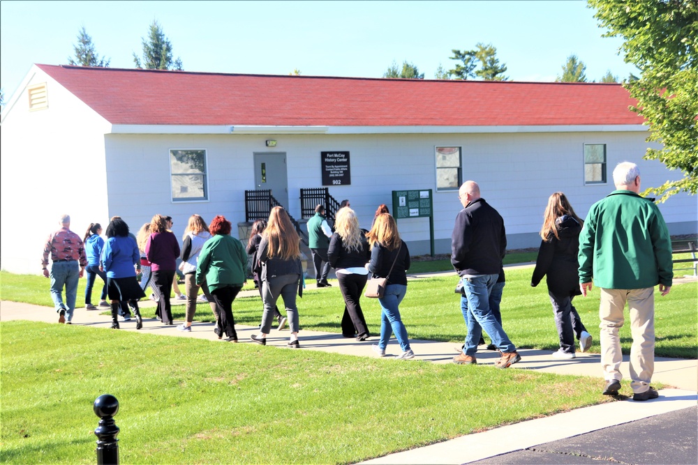 Fort McCoy DFMWR holds special October visit on post for sponsors