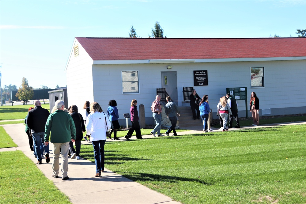 Fort McCoy DFMWR holds special October visit on post for sponsors