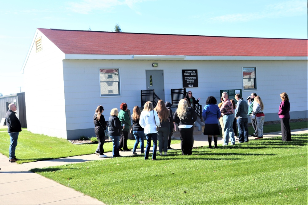 Fort McCoy DFMWR holds special October visit on post for sponsors