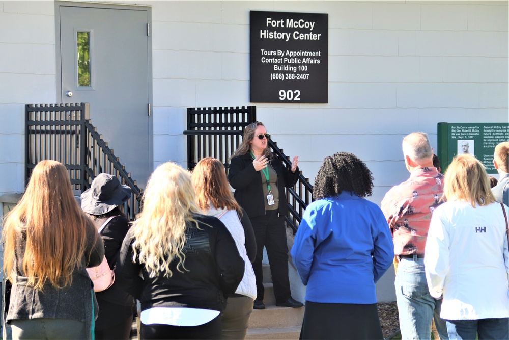 Fort McCoy DFMWR holds special October visit on post for sponsors