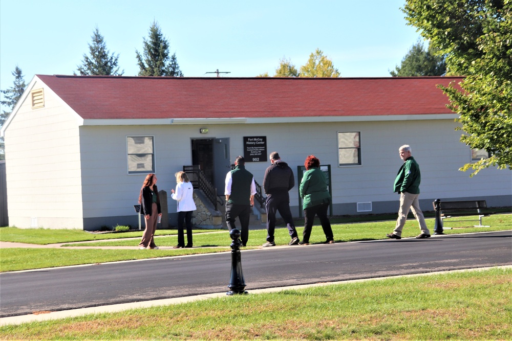 Fort McCoy DFMWR holds special October visit on post for sponsors