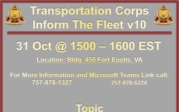 Inform The Fleet v10